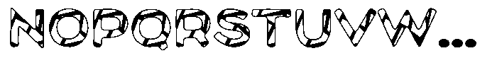 Maryson Print Structure Font LOWERCASE