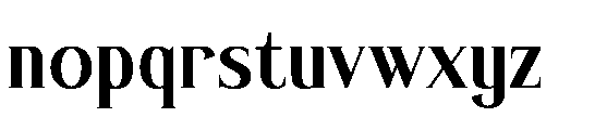 Mascefla Regular Font LOWERCASE