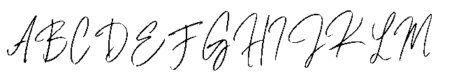 Mashaski Signature Font UPPERCASE
