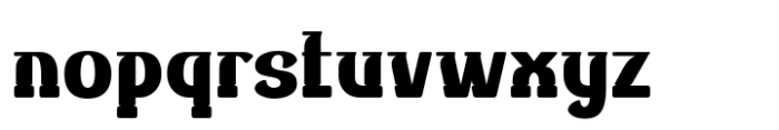 Masheu Font LOWERCASE