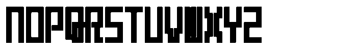 Mashikaku Black Font UPPERCASE