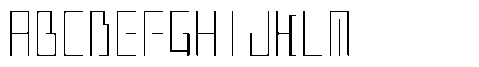 Mashikaku Extra Light Font UPPERCASE