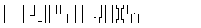 Mashikaku Extra Light Font UPPERCASE