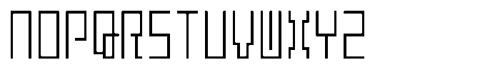Mashikaku Light Font UPPERCASE