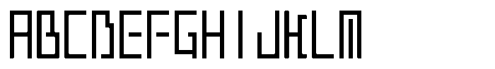 Mashikaku Medium Font UPPERCASE