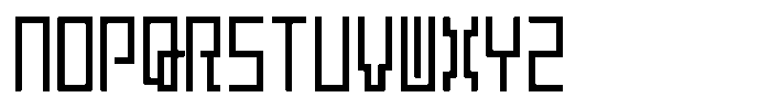 Mashikaku Medium Font UPPERCASE