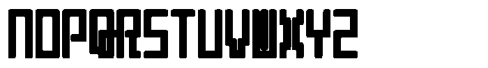 Mashikaku Round Black Font UPPERCASE
