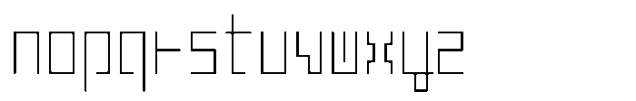 Mashikaku Round Extra Light Font LOWERCASE