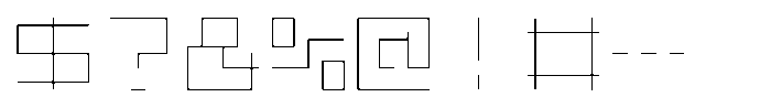 Mashikaku Round Thin Font OTHER CHARS