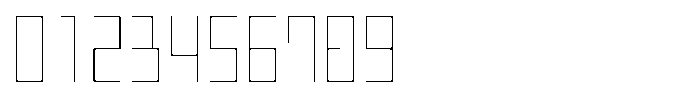 Mashikaku Thin Font OTHER CHARS