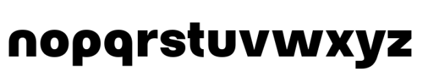 Masicu Black Font LOWERCASE
