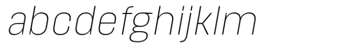 Masifa Extra Light Italic FONT