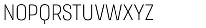 Masifa Narrow Light Font UPPERCASE