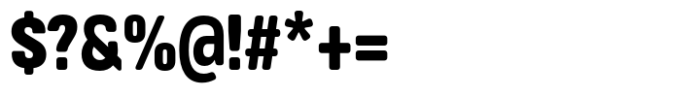 Masifa Rounded Condensed Black Font OTHER CHARS