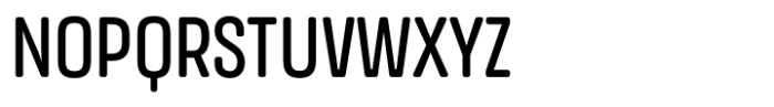 Masifa Rounded Condensed Regular Font UPPERCASE