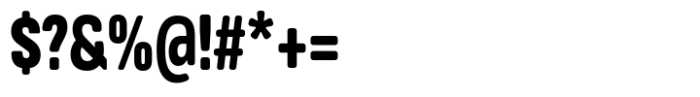 Masifa Rounded Extra Condensed Black Font OTHER CHARS