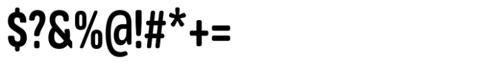 Masifa Rounded Extra Condensed Bold Font OTHER CHARS