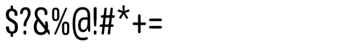 Masifa Rounded Extra Condensed Regular Font OTHER CHARS