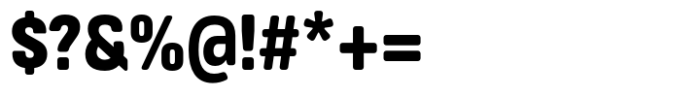 Masifa Rounded Narrow Black Font OTHER CHARS