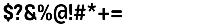 Masifa Rounded Narrow Bold Font OTHER CHARS