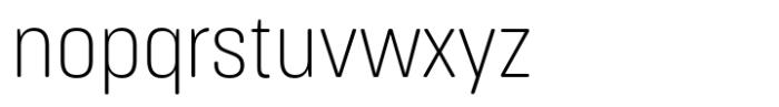 Masifa Rounded Narrow Light Font LOWERCASE