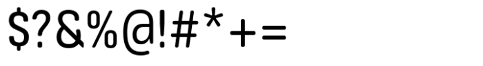 Masifa Rounded Narrow Regular Font OTHER CHARS