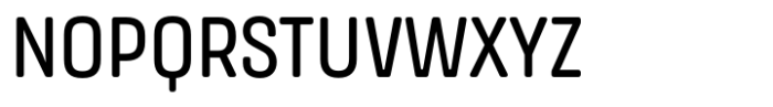 Masifa Rounded Narrow Regular Font UPPERCASE