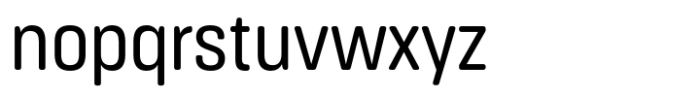 Masifa Rounded Narrow Regular Font LOWERCASE