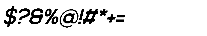 Masign Italic Font OTHER CHARS