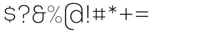 Masiva Light Font OTHER CHARS