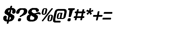 Masking Renta Italic Font OTHER CHARS