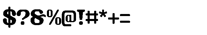 Masking Renta Regular Font OTHER CHARS