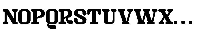 Masking Renta Regular Font UPPERCASE