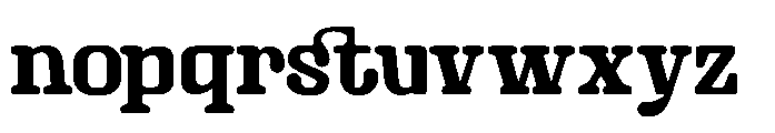 Masking Renta Regular Font LOWERCASE