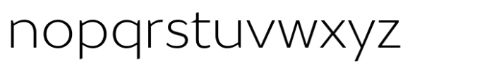 Masny Ultra Light Font LOWERCASE