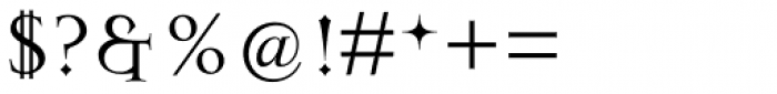 Mason Serif Regular Font OTHER CHARS