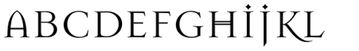 Mason Serif Regular Font UPPERCASE
