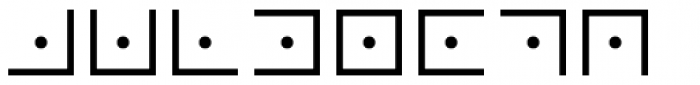 Masonic Code Font LOWERCASE