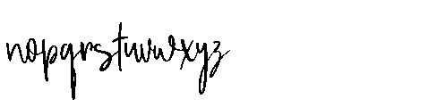 Massipak Font LOWERCASE