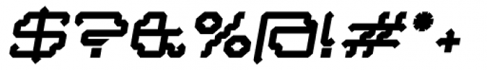Masta Bold Italic Font OTHER CHARS