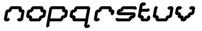 Masta Bold Italic Font LOWERCASE