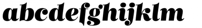 Mastadoni G5 Italic Font LOWERCASE