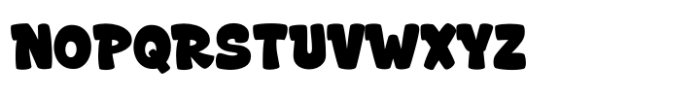 Master Komika Regular Font UPPERCASE
