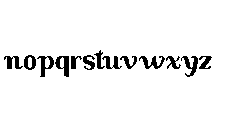 Master Righinta Italic Regular Font LOWERCASE