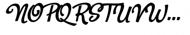 Masteria Wide Black Italic Font UPPERCASE