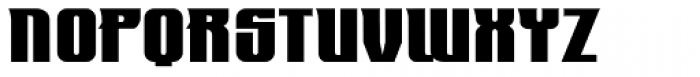 Mastermind BB Font UPPERCASE