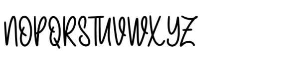 Mastine Regular Font UPPERCASE