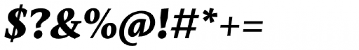 Mastro Caption Extra Bold Italic Font OTHER CHARS