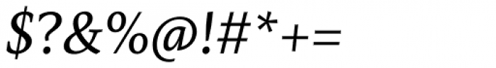 Mastro Caption Regular Italic Font OTHER CHARS