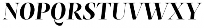 Mastro Display Bold Italic Font UPPERCASE